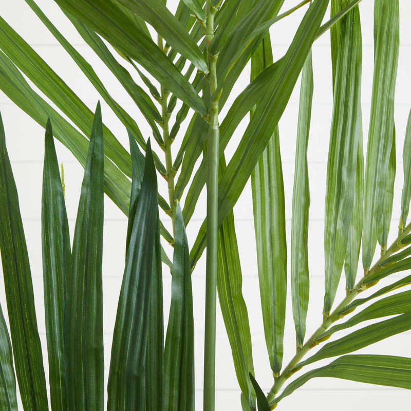 6’ Kentia Tree w/Bamboo Planter, photo 2 of 3