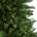 6' Norwegian Mountain Fir Christmas Tree with 1448 Bendable Branches and 400 Clear LED Lights