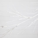 6’ Pre-Lit Artificial White Birch Garland with 48 Warm White LED Lights