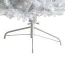 6’ Slim White Artificial Christmas Tree with 743 Bendable Branches