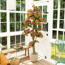 6' UV Resistant Artificial Azalea Tree (Indoor/Outdoor)