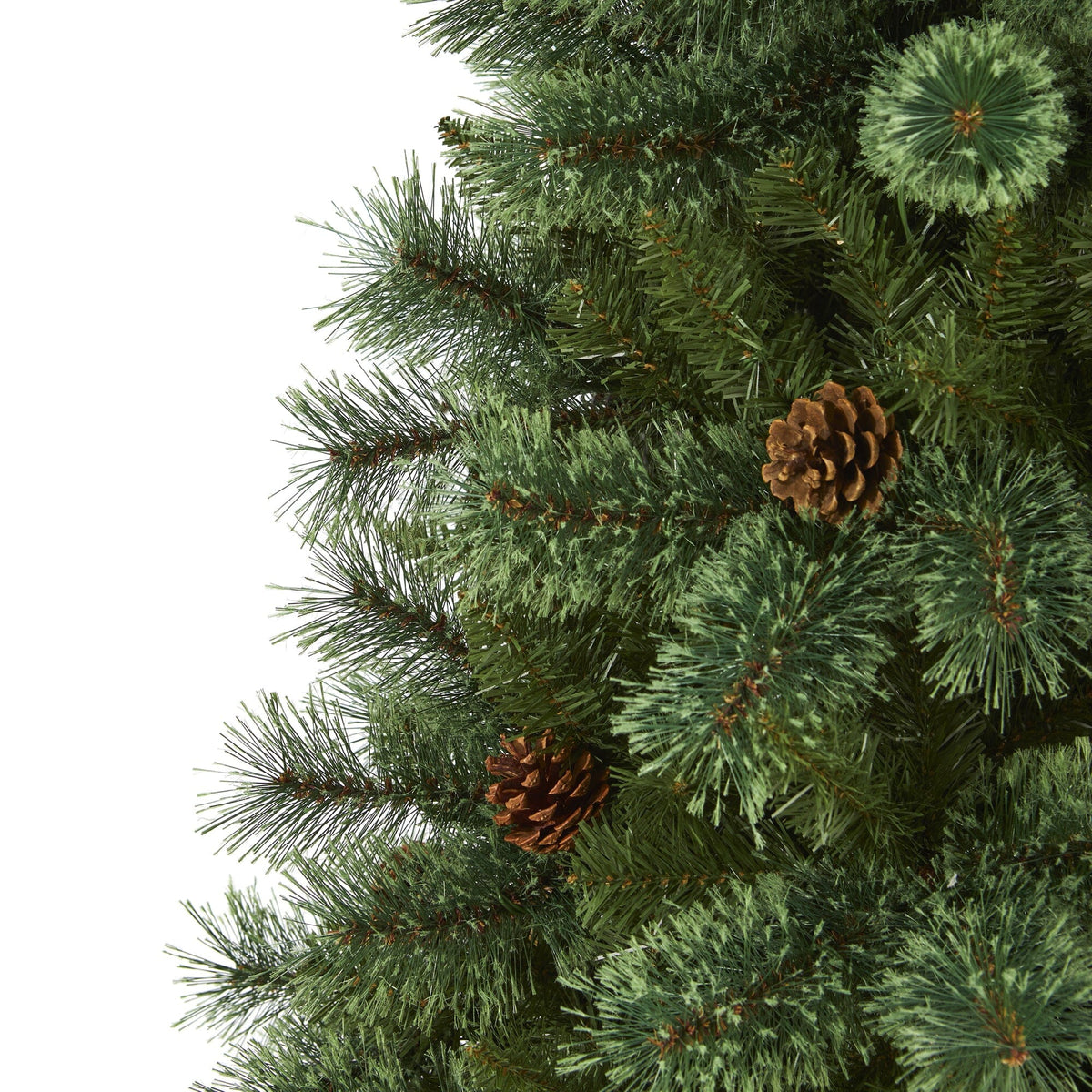 6’ White Mountain Pine Artificial Christmas Tree with 477 Bendable Branches, photo 3 of 6