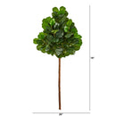 6.5’ Artificial Fiddle Leaf Tree (No Pot)