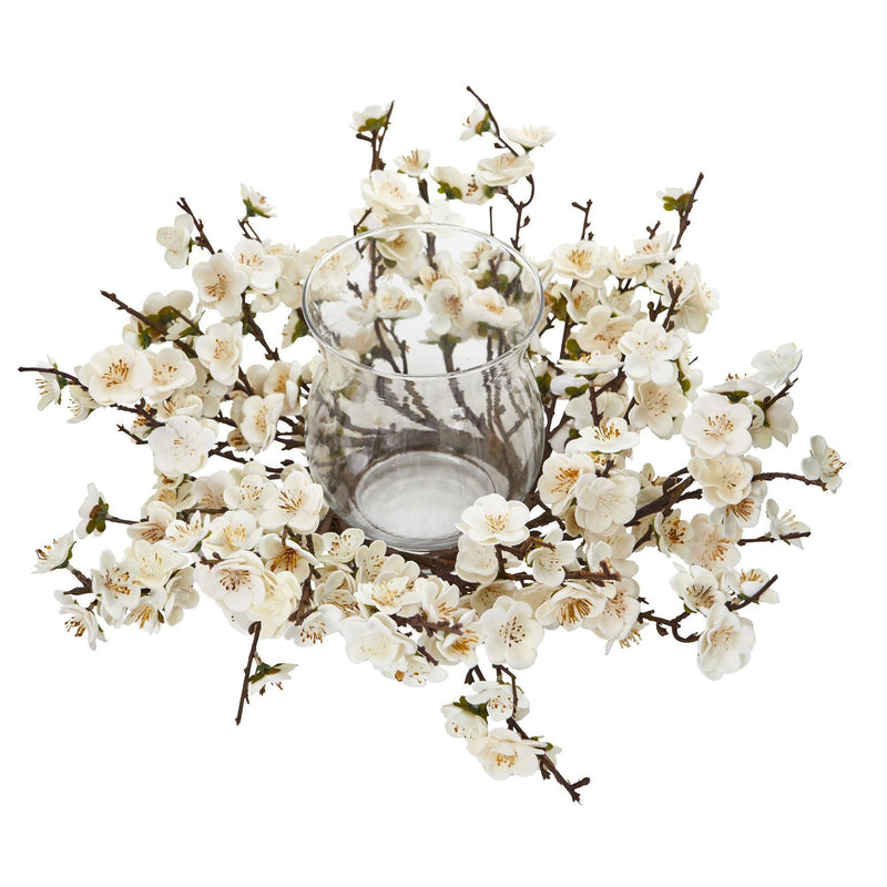 6.5" Plum Blossom Candelabrum", photo 2 of 2