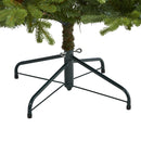 6.5’ Yukon Mountain Fir Artificial Christmas Tree with 450 Clear Lights, Pine Cones and 1236 Bendable Branches