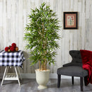 68” Bamboo Artificial Tree in Decorative Urn