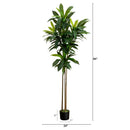 7’ Artificial Dracaena Tree
