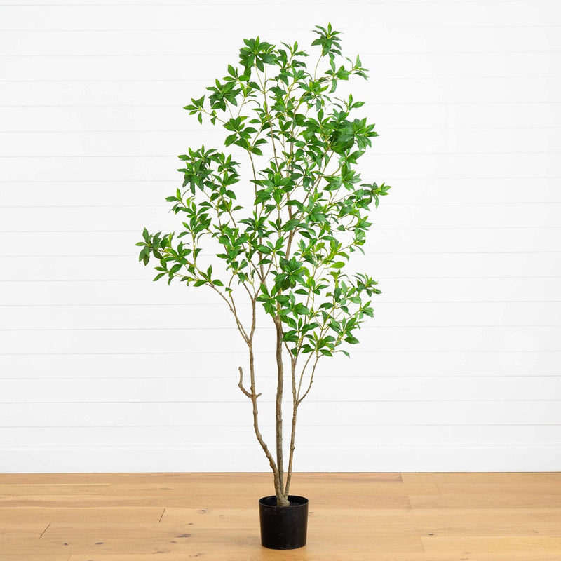 7’ Artificial Minimalist Japanese Pieris Tree