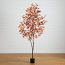 7' Autumn Japanese Maple Artificial Fall Tree