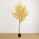 7’ Autumn Maple Artificial Fall Tree