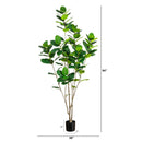 7' Artificial Minimalist Audrey Ficus Tree