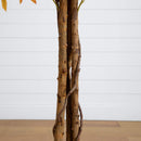 7' Autumn Deluxe Maple Artificial Fall Tree
