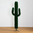 7' Pre-Lit Artificial Cactus Christmas Tree with 500 Micro LED Lights
