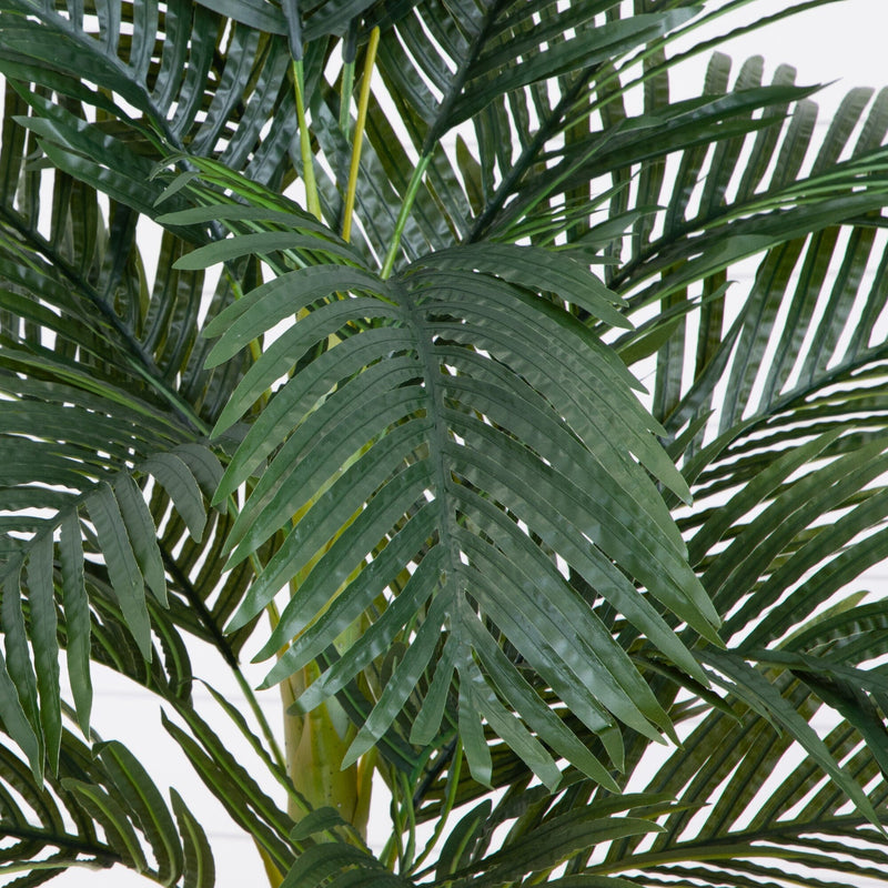 7’ Single Stalk Golden Cane Artificial Palm Tree, photo 2 of 5