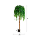 7’ Willow Artificial Tree by Nearly Natural