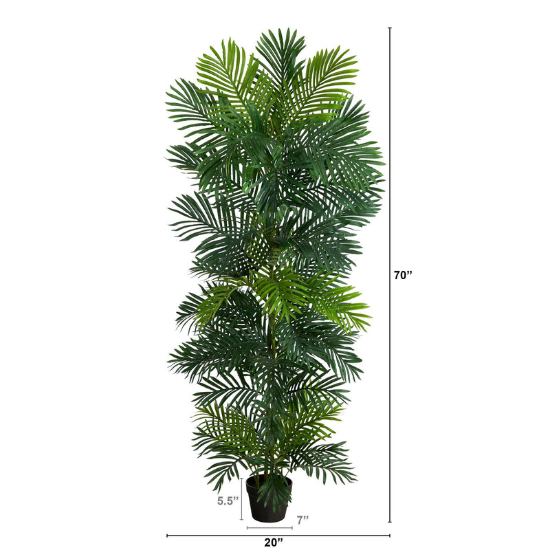 70” Areca Artificial Palm Tree UV Resistant (Indoor/Outdoor), photo 4 of 5