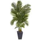 70” Areca Palm Artificial Tree in Slate Planter