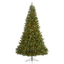 7.5' Mount Hood Spruce Artificial Christmas Tree with 450 Warm White Lights and 1285 Bendable Branches