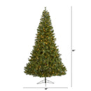 7.5' Mount Hood Spruce Artificial Christmas Tree with 450 Warm White Lights and 1285 Bendable Branches