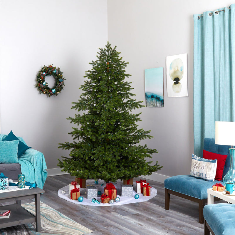 7.5' South Carolina Spruce Real Touch Artificial Christmas Tree, photo 6 of 8
