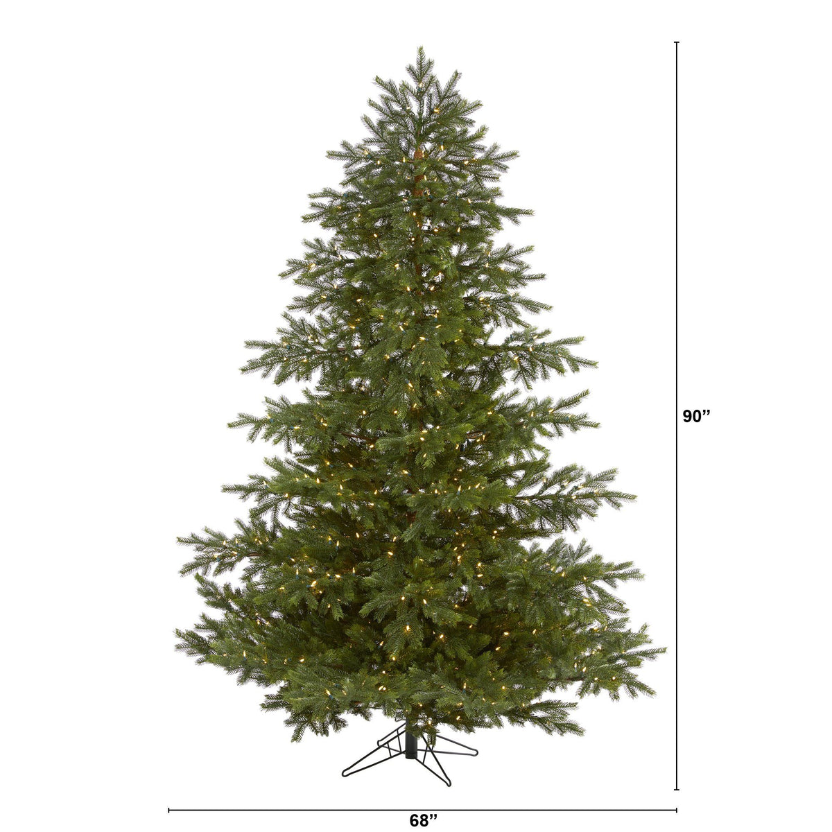 7.5' South Carolina Spruce Real Touch Artificial Christmas Tree, photo 2 of 8