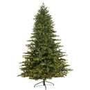 7.5’ Wyoming Spruce Artificial Christmas Tree with 650 Clear LED Lights and 1701 Bendable Branches