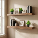 8” Artificial Evergreen Boxwood Plant in Black Square Pot - Set of 3