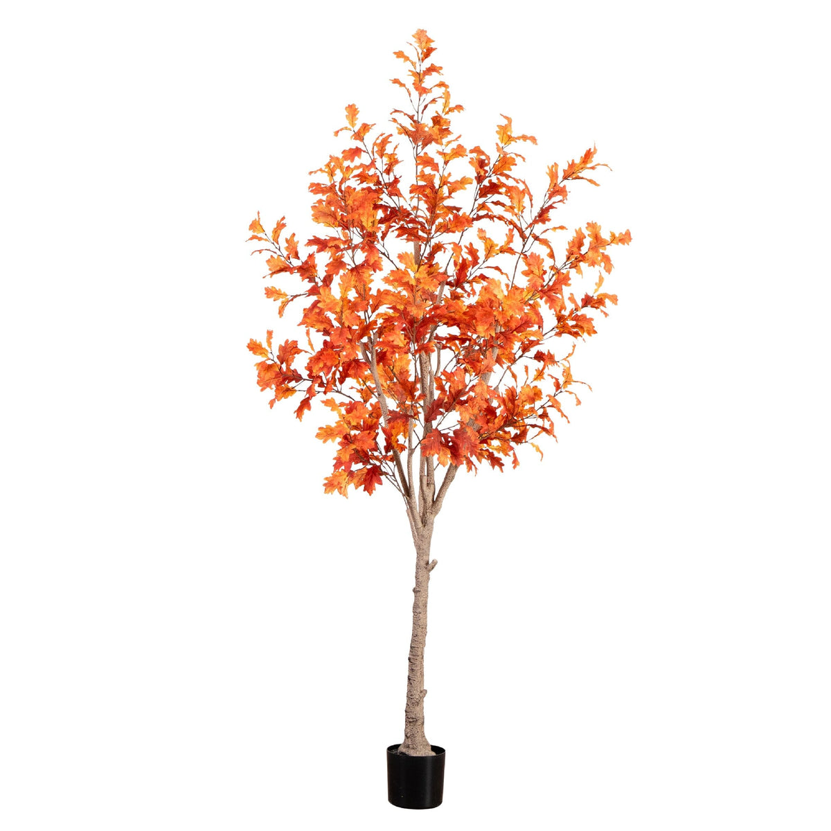 8’ Autumn Oak Artificial Fall Tree, photo 8 of 8