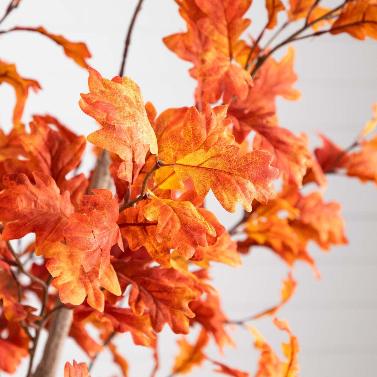 8’ Autumn Oak Artificial Fall Tree, photo 2 of 8