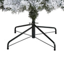 8' Flocked West Virginia Fir Artificial Christmas Tree