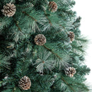 8’ Frosted Tip British Columbia Mountain Pine Artificial Christmas Tree