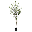 8' Minimalist Citrus Artificial Tree
