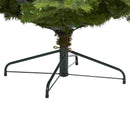 8’ North Carolina Spruce Artificial Christmas Tree with 650 Clear Lights and 1303 Bendable Branches