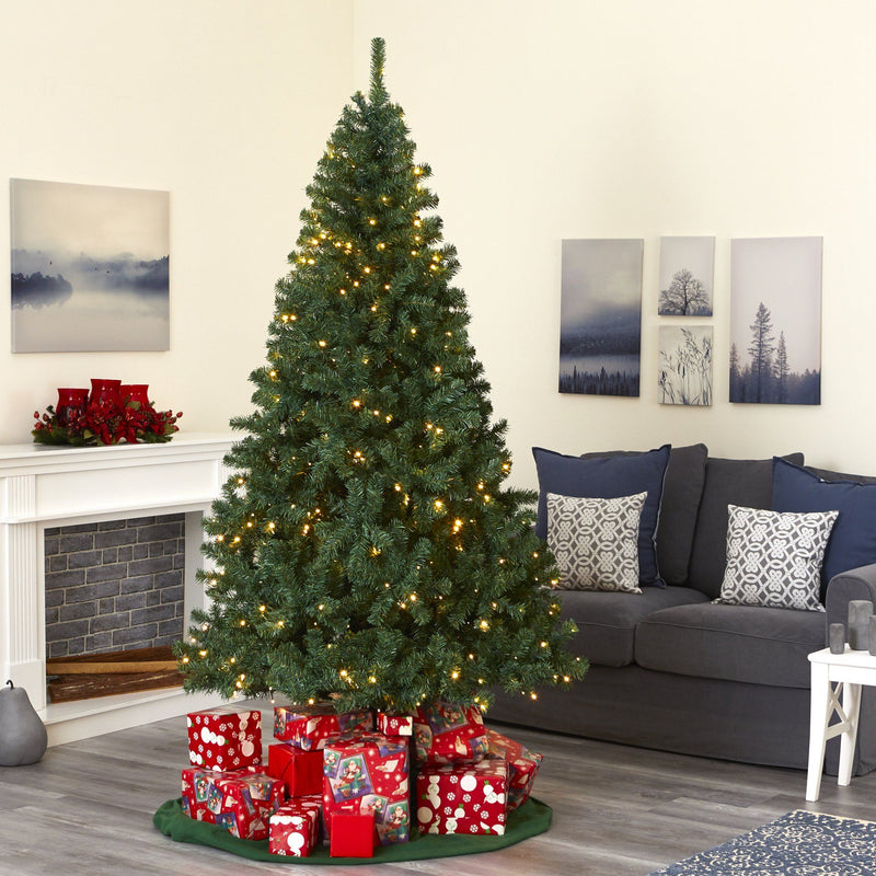 8' Northern Tip Artificial Christmas Tree with 450 Clear LED Lights, photo 6 of 6