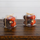 8-pc Artificial Autumn Harvest Assorted Fall Pumpkin Decor - Set of 2