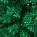 7’ Pre-Lit Artificial Holiday Green Chirstmas Pine Archway with 650 Multifunction Warm White LED Lights