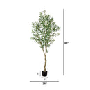 7' Artificial Airy Olive tree