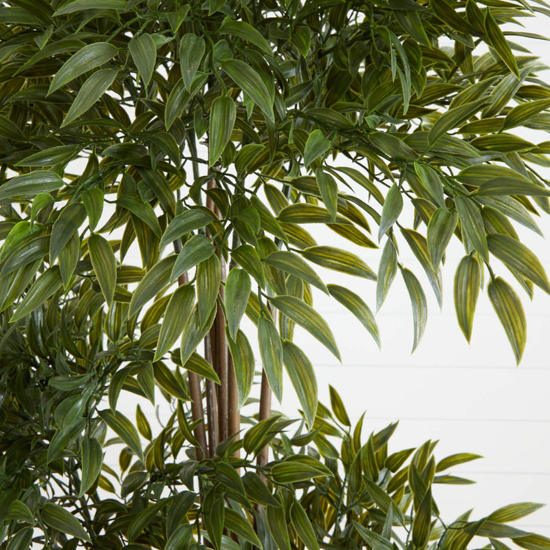 82” Ruscus Artificial Tree in Planter (Indoor/Outdoor)