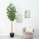 9’ Artificial Eucalyptus Tree