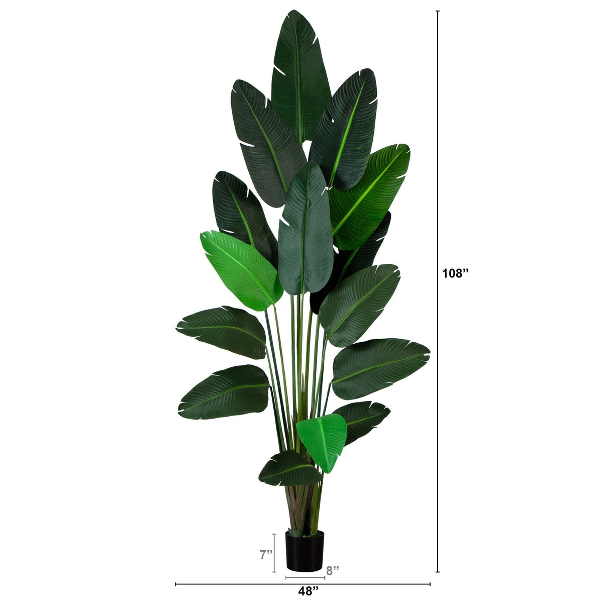 9’ Artificial Travelers Palm Tree, photo 4 of 8