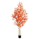 9’ Autumn Birch Artificial Fall Tree