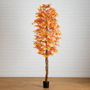 9' Autumn Deluxe Maple Artificial Fall Tree