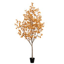 9’ Autumn Eucalyptus Artificial Fall Tree