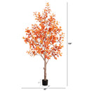 9’ Autumn Oak Artificial Fall Tree
