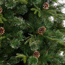 9’ Snowed Tipped Clermont Pine Artificial Christmas Tree
