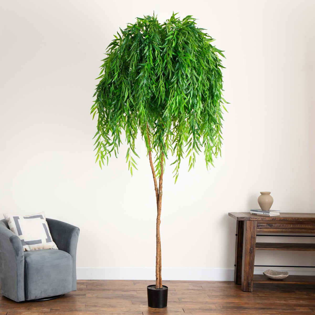 9’ Willow Artificial Tree  (Real Touch), photo 3 of 7