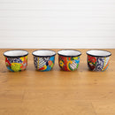 9" x 12.5" Handmade Mexican Talavera Ceramic Planter