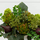 Artichoke and Hydrangea Silk Flower Arrangement by Nearly Natural