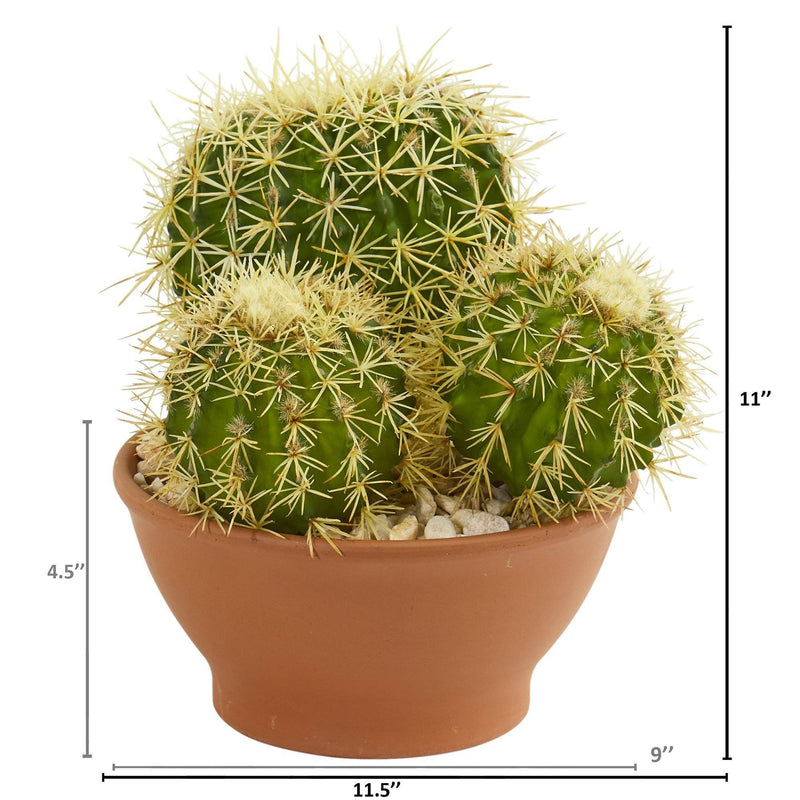 Cactus Garden Artificial Plant in Decorative Planter, photo 2 of 2