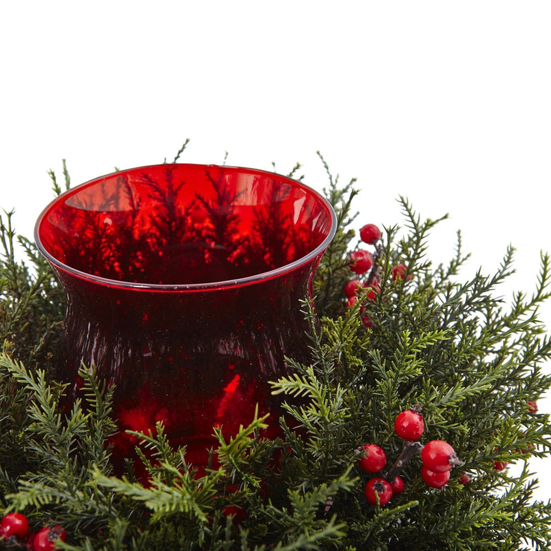 Cedar Berry Candelabrum, photo 3 of 4